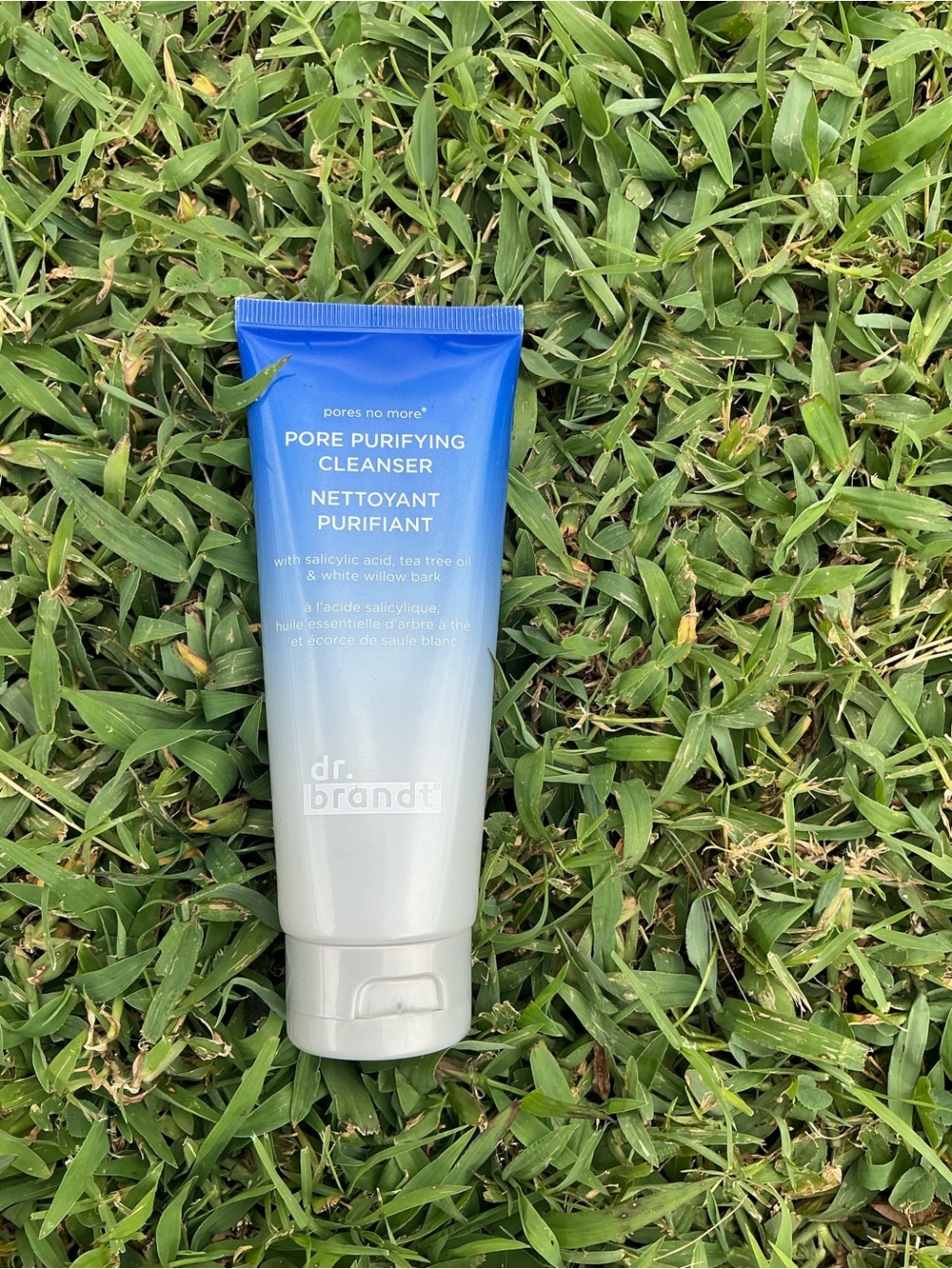 Dr. Brandt Pore Purifying Cleanser - Blue and White Tube